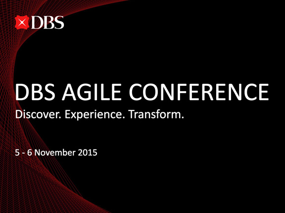 DBS Agile Conference 2015 - Website